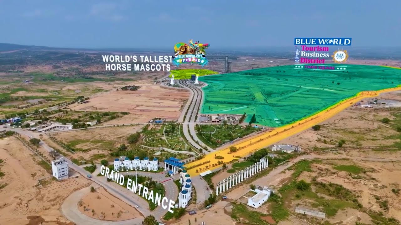 Blue World City Awami Green Complete Video | Living Green. Living Better