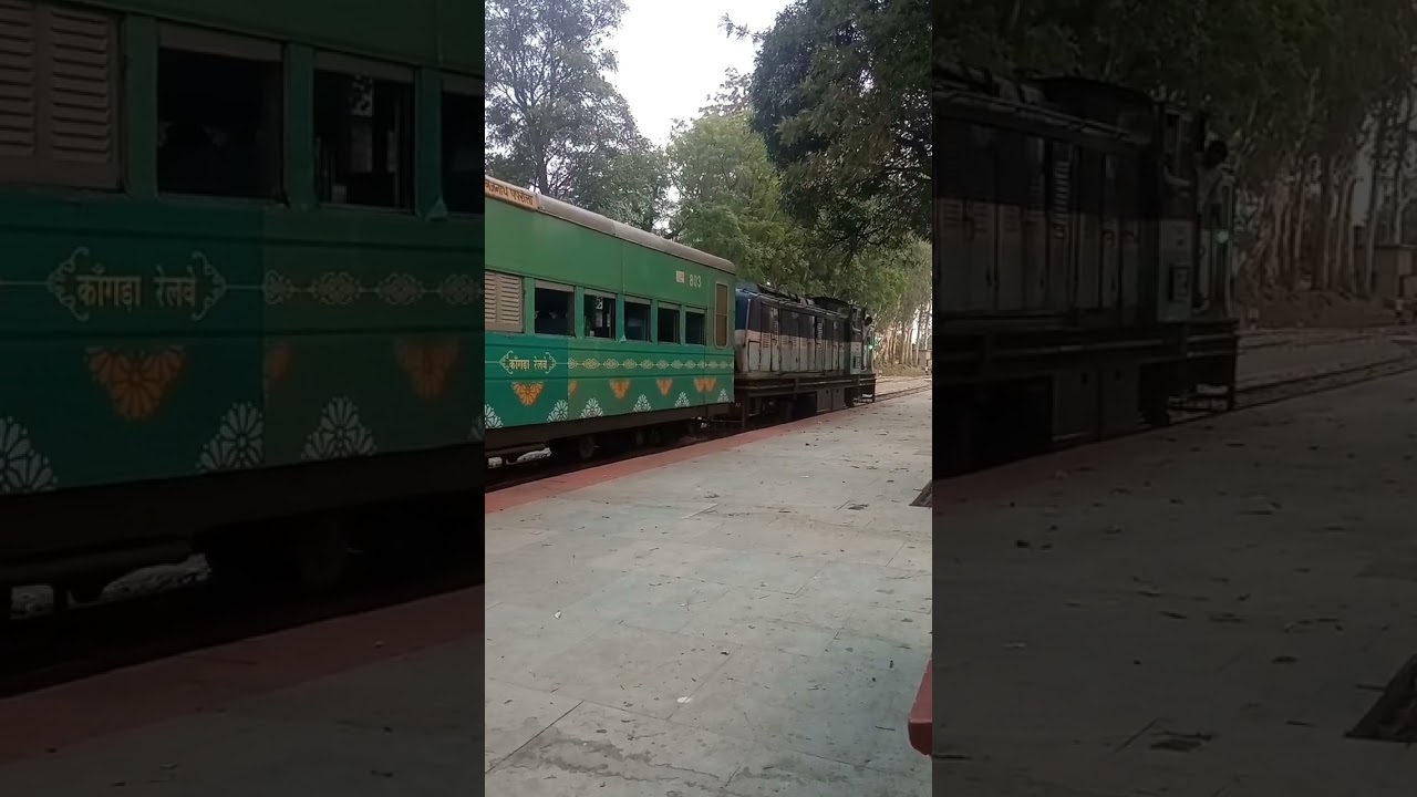 Kangra Valley Toy train | Kangra Queen: Dep: From Palampur to Pathankot | Himachal Pradesh