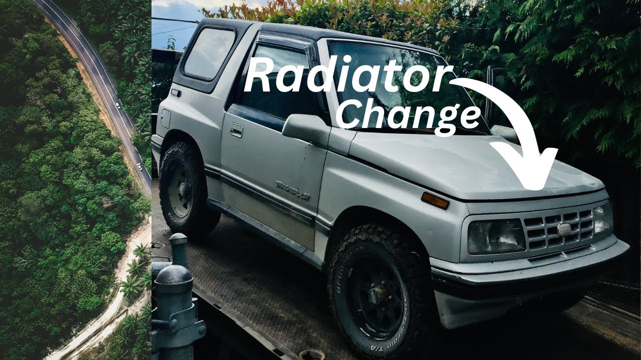 Geo Tracker Radiator Swap & Heater Core Flush