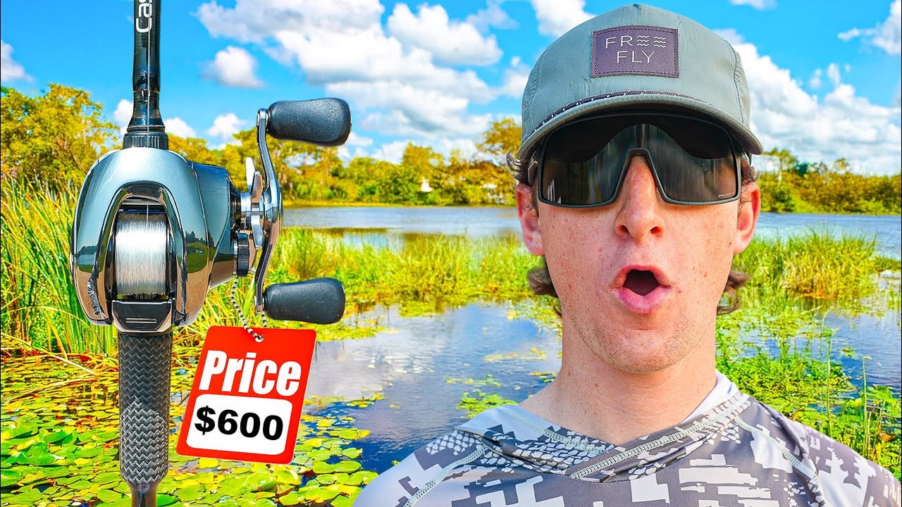 I Bought A $600 FUTURISTIC Fishing Reel - Worth It?