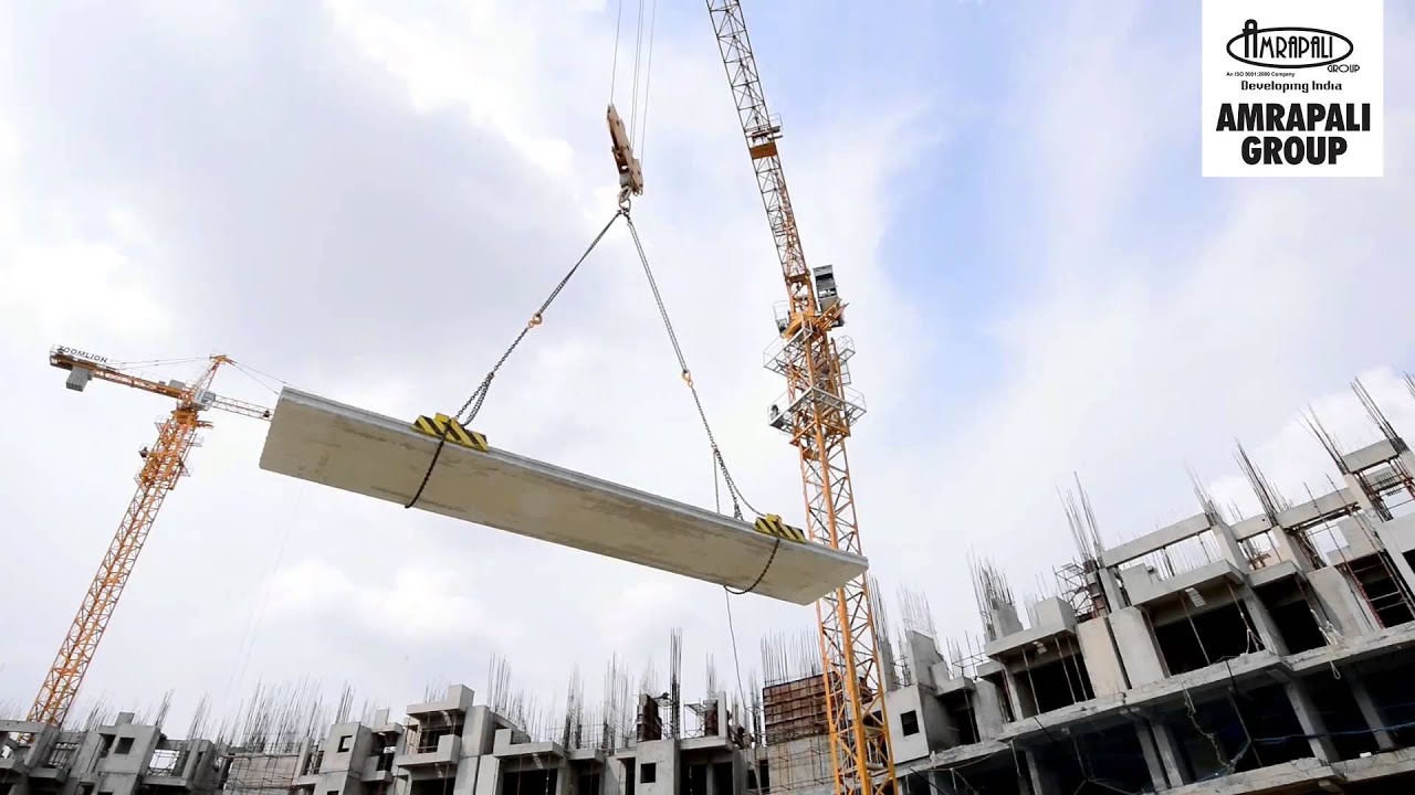 Asia’s largest and modern precast unit- AMRAPALI PRECAST FACTORY