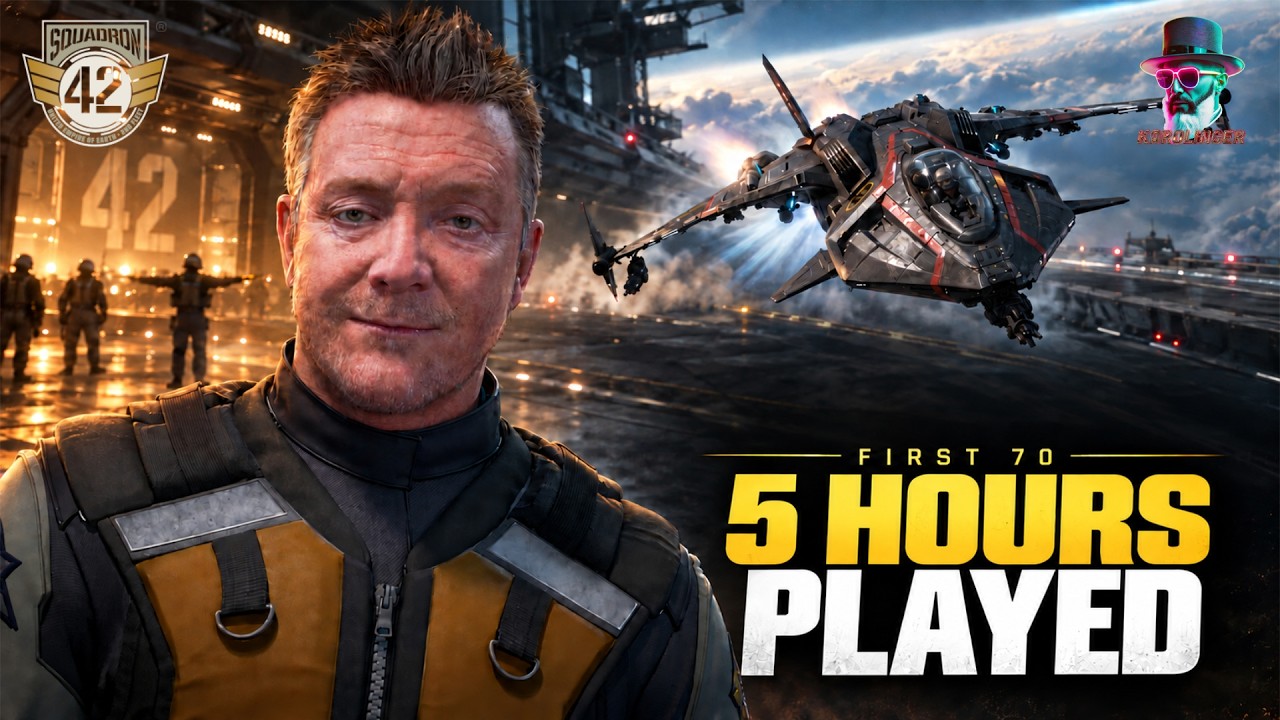 Squadron 42: я был в числе первых 70 игроков &mdash; Star Citizen