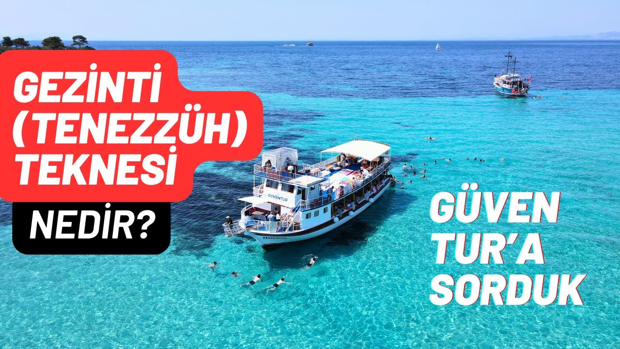 DİKİLİ BADEMLİ TEKNE TURU - Gezinti (Tenezzüh) Teknesi Nedir? Güven Tur' Sorduk (90.Bölüm)