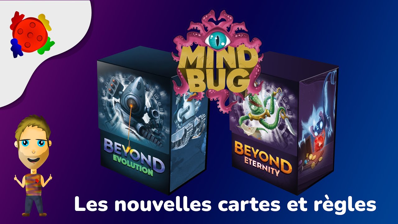 Mindbug Evolution & Eternity - Les nouvelles cartes et règles