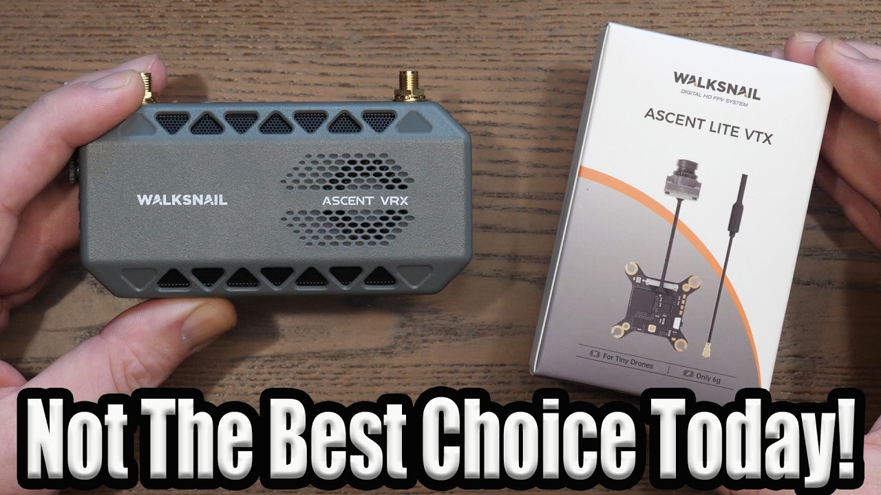 Caddx Ascent FPV System 100fps HDMI VRX Review - Strange Choices & Stutter Disappointment!
