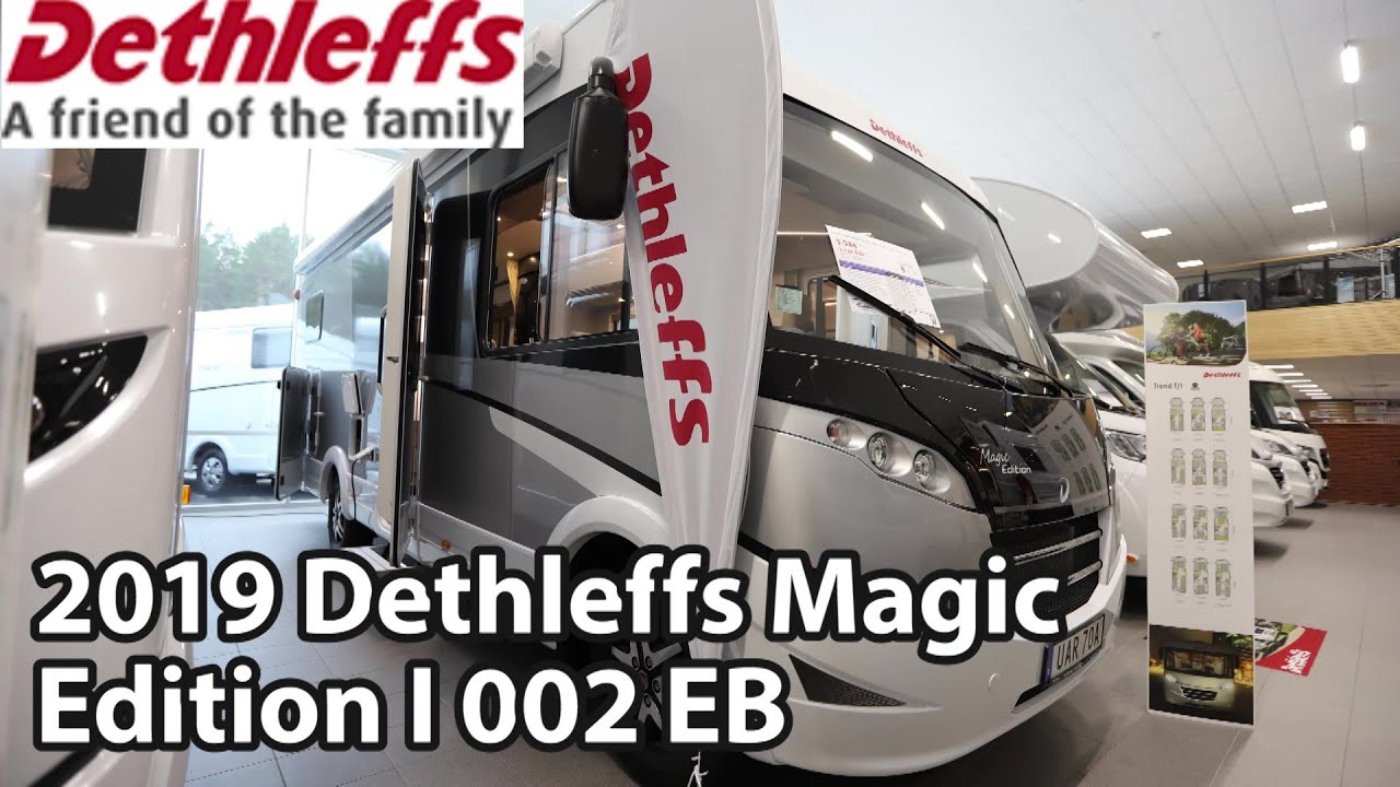 Dethleffs Magic Edition I 002 EB 2019 Motorhome 7,39 M
