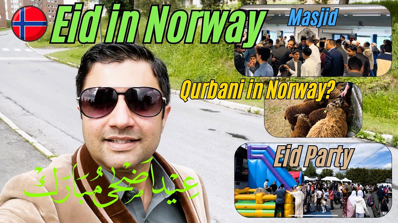 Eid Mubarak Norway: A Day of Unity and Happiness | Eid-ul-Adha in Norway | Scandinavian Eid #4k #eid