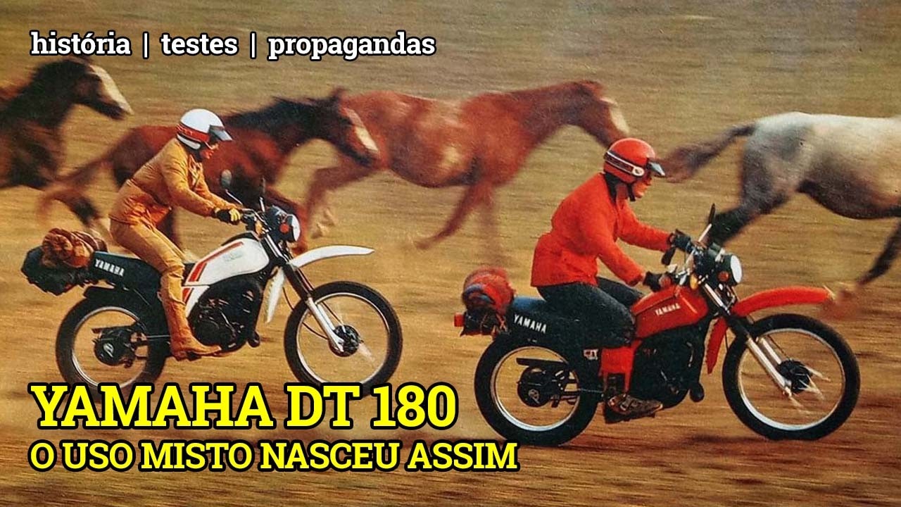 Yamaha DT 180: a primeira nacional para as trilhas | História completa, testes e propagandas