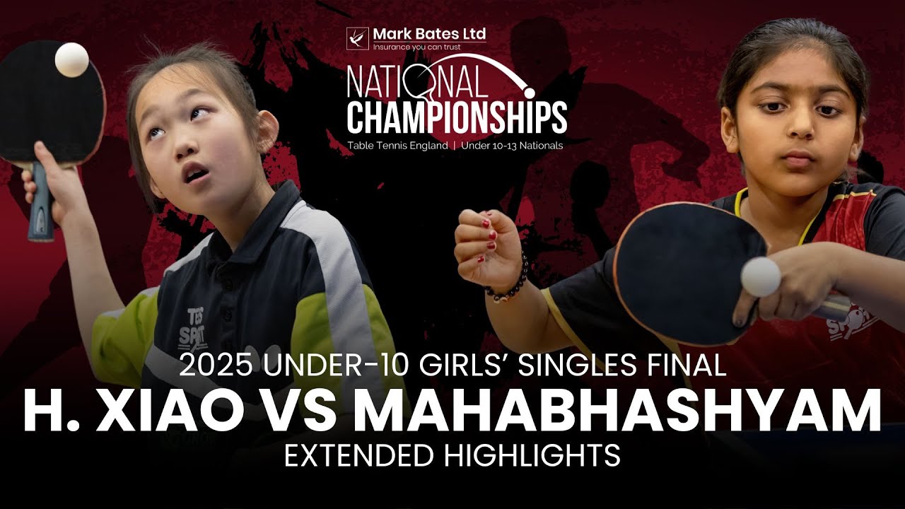 2025 Under-10 Girls' Singles Final Highlights - Hattie Xiao vs Swara Mahabhashyam