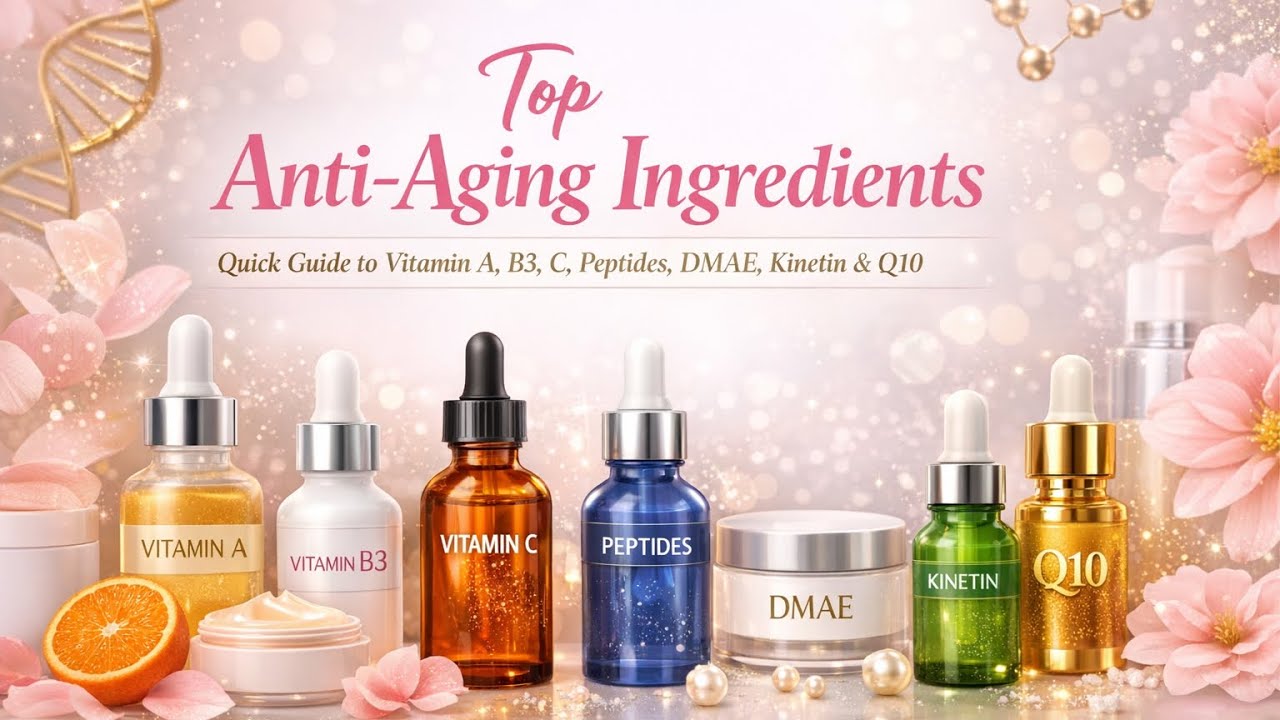 كـوزمتك/ Anti_aging / ريتنول _ نايسينمايد _ اسكوربك 