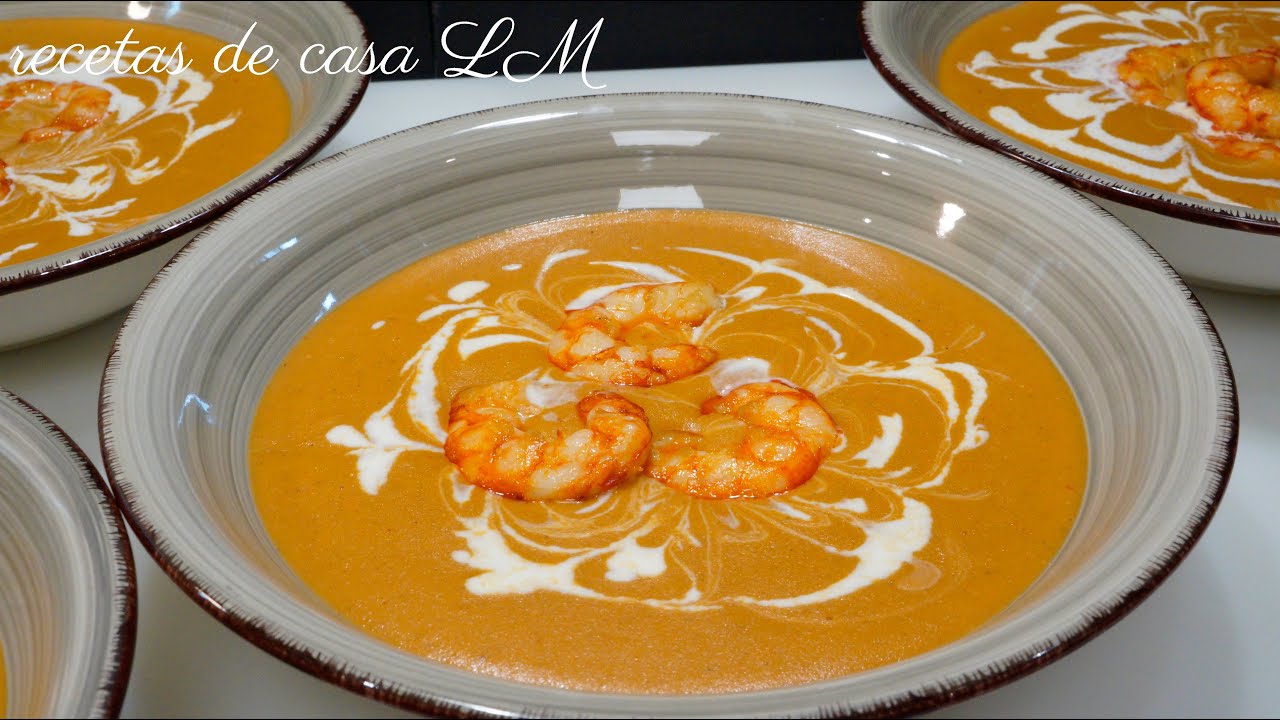 CREMA DE MARISCO UNA RECETA BUENISIMA Y MUY FÁCIL