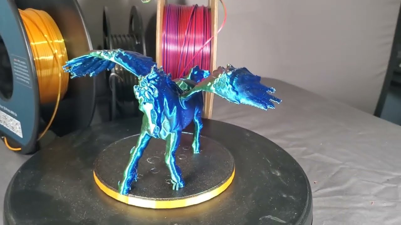 Sovol SV01 3D Printed Multi Color Pegasus