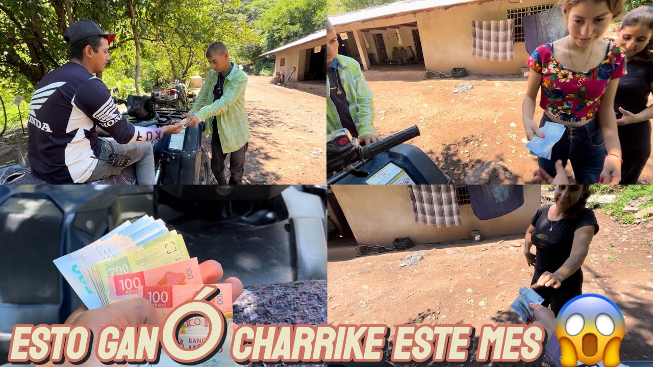 LE PAGAMOS A LA FAMILIA DE CHARRIKE LAS GANANSIAS POR ASER VIDEOS 👍