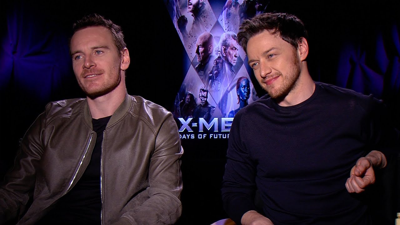 James McAvoy & Michael Fassbender Interview X Men Days of Future Past