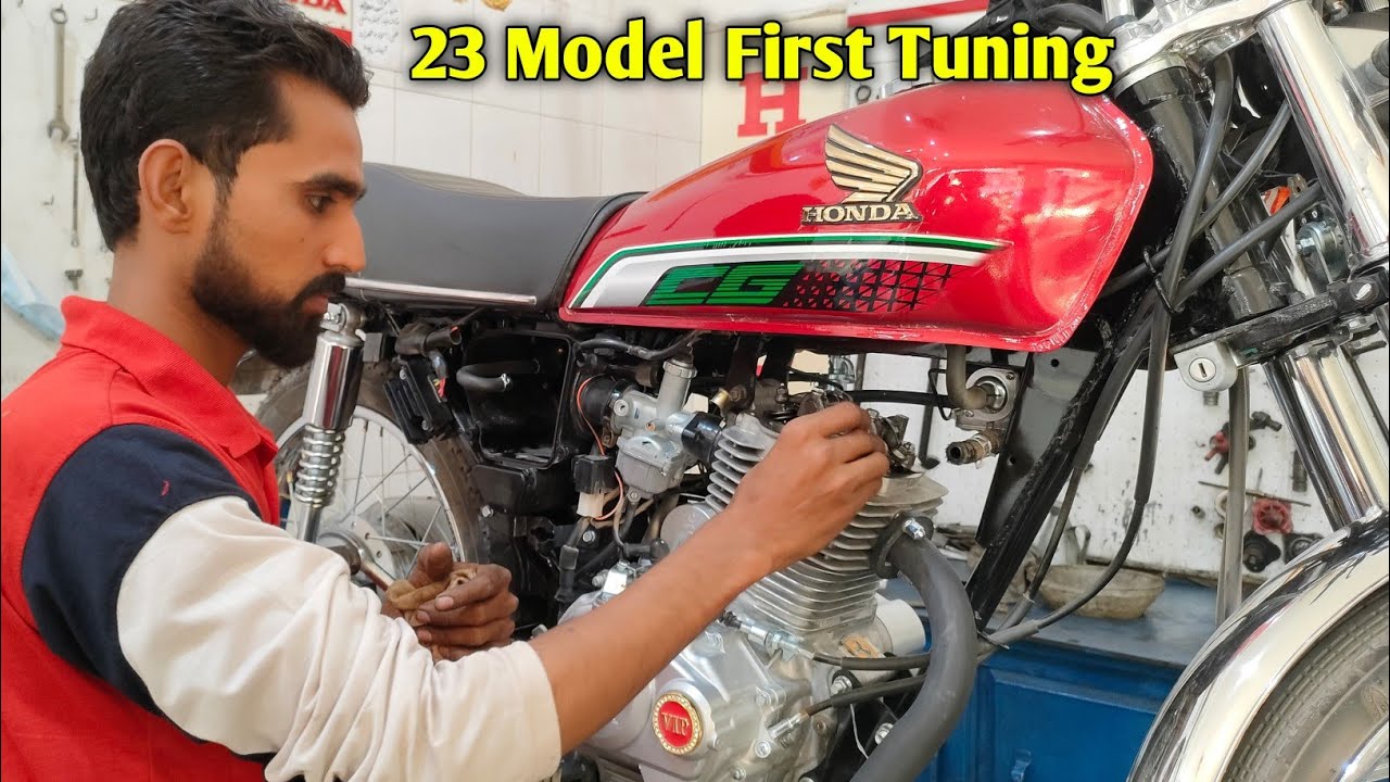 Honda CG 125 Self Start Special Edition First Tuning || Pak Bike Repairing