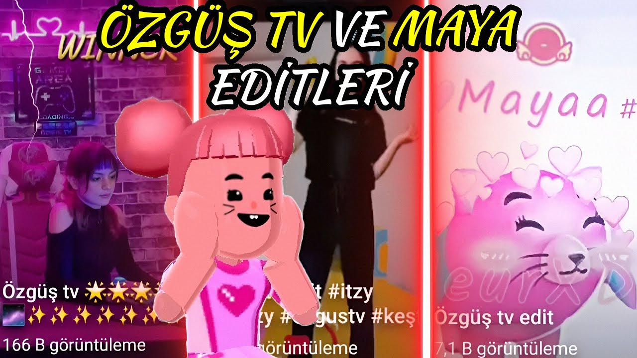 PK XD &Ouml;ZG&Uuml;Ş TV VE MAYA EDİTLERİ 2 !! | PK XD MAYA