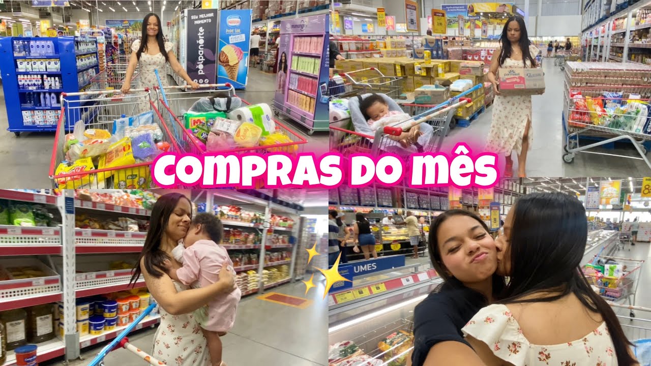 COMPRA DO M&Ecirc;S DE UMA M&Atilde;E SOLO - MAIS DE MIL REAIS EM COMPRAS 🛒 Aline vida de m&atilde;e 
