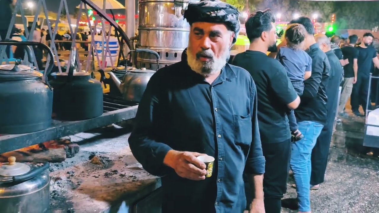 موكب الامام الحسن الخدمي كربلاء المقدسة زيارة الأربعين 
