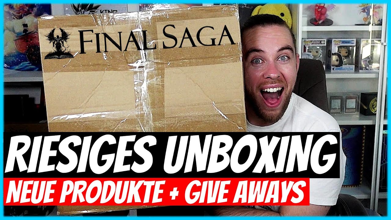 RIESIGES UNBOXING/OPENING | FINAL SAGA GÖNNT | GIVE AWAY | Yu-Gi-Oh!