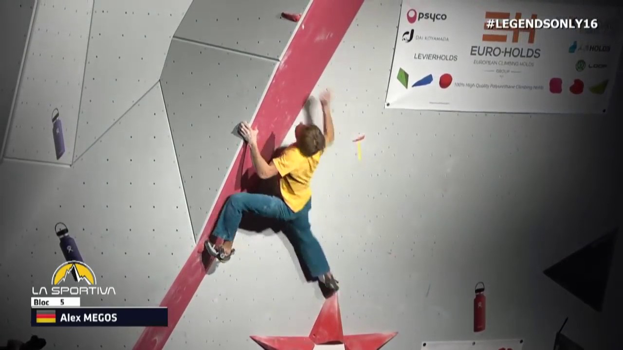 La Sportiva Legends Only 2016   Bloc 5   Alex Megos mp4