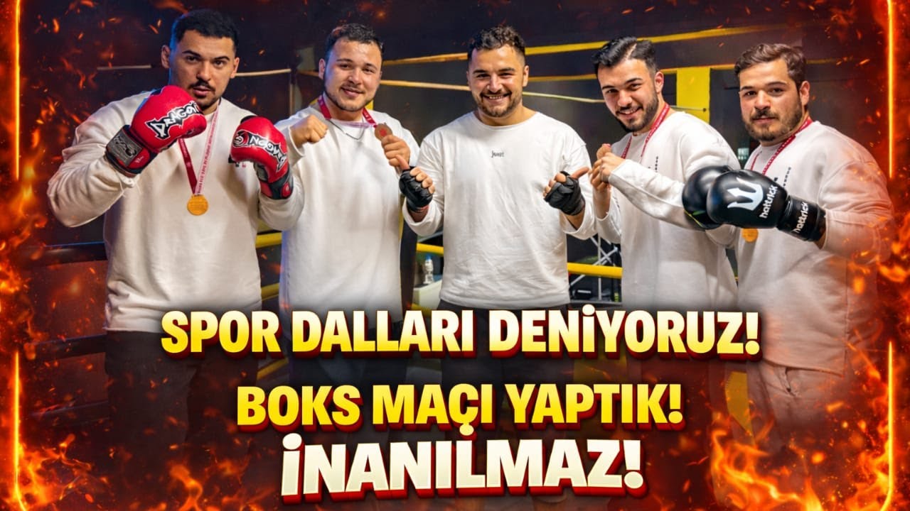 SPOR DALLARINI DENİYORUZ BÖLÜM 1 BOKS MAÇI YAPTIK !!!