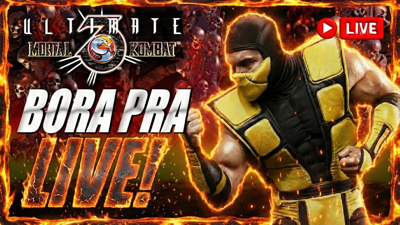 Ultimate Mortal Kombat 3 UMK3 Fightcade Resenha! Bora!