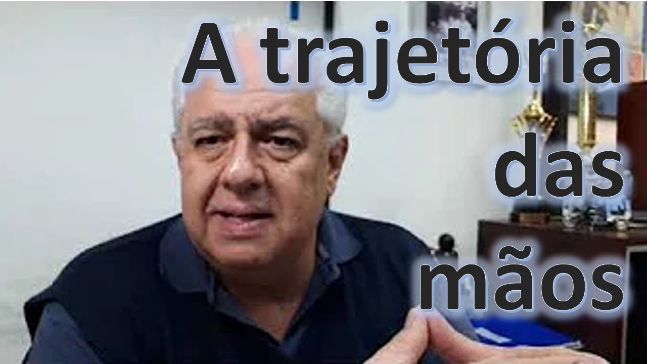A trajetória das mãos na fase submersa