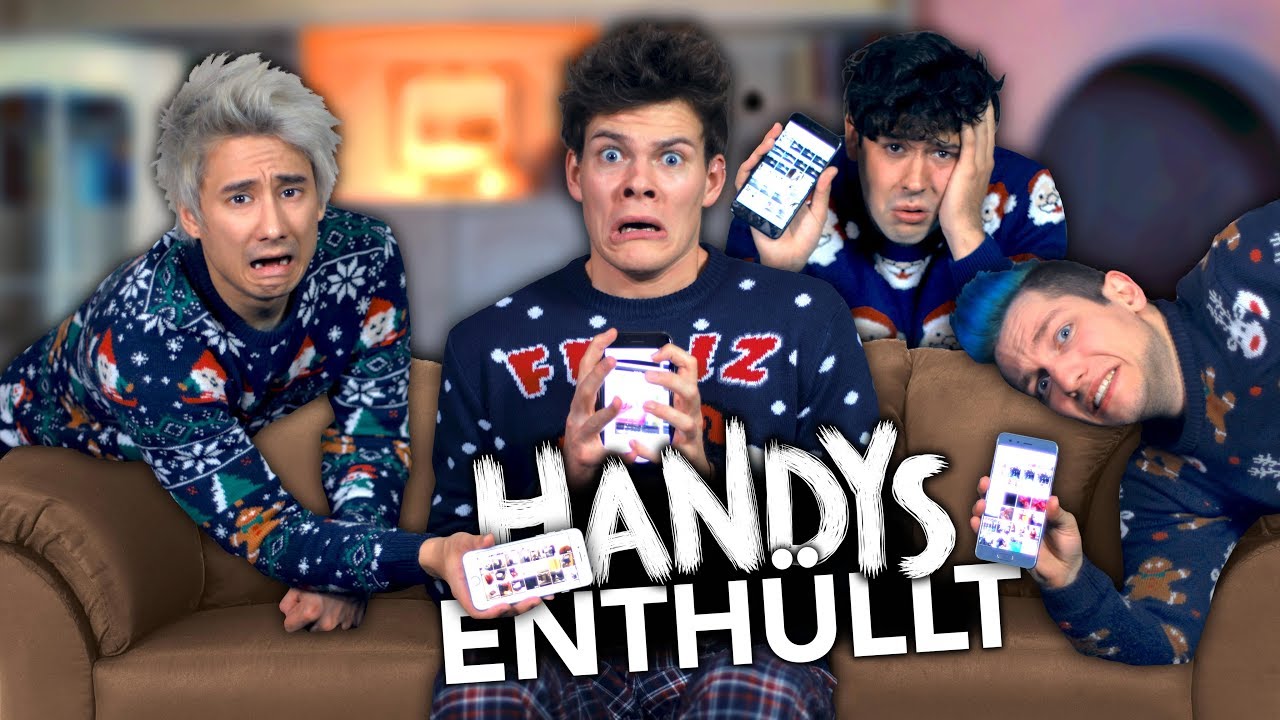 YOUTUBER ENTHÜLLEN IHRE HANDYS mit Julien Bam, Rezo & CrispyRob | Joey's Jungle