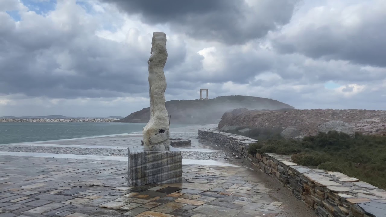 &ldquo;MEDEA&rdquo; HITS Naxos - Watch Portara As You Have Never Seen Before! Naxos In Winter