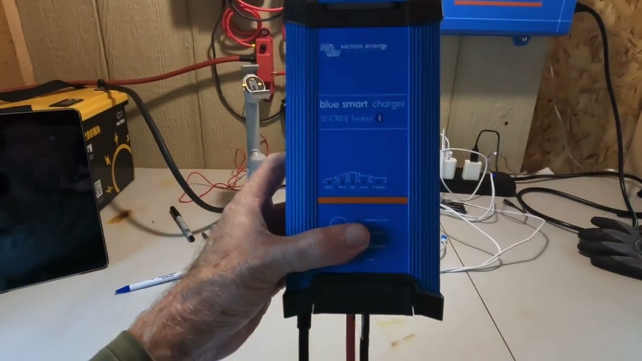 Victron IP22  Blue Smart  Charger  12V/30A  Is a Winner for your LiFePO4 Off Grid Systems