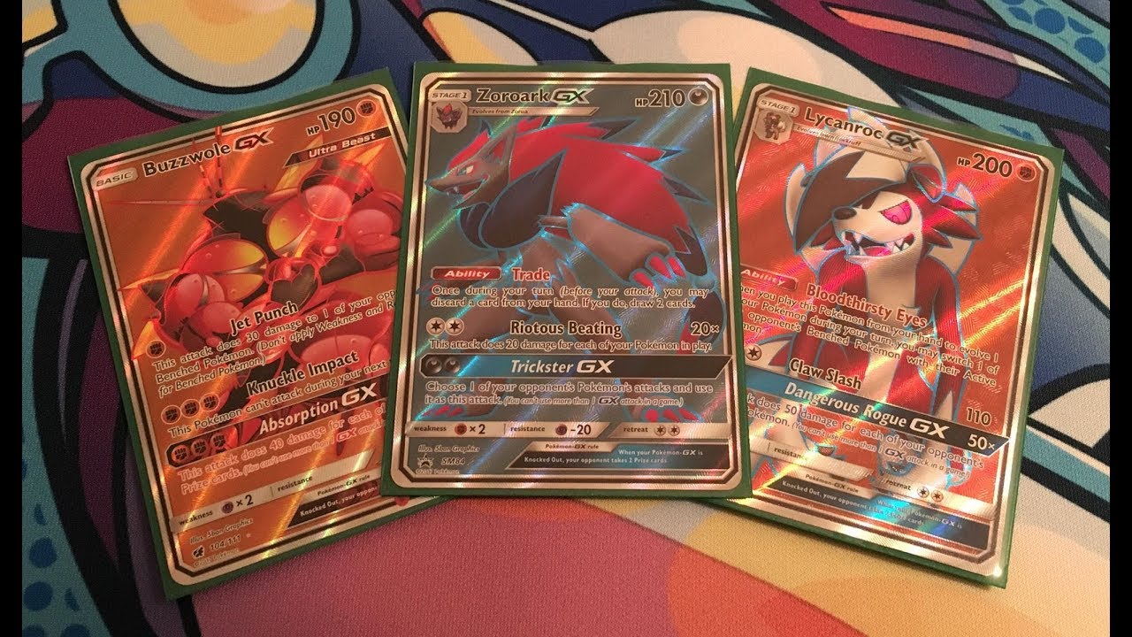 Buzzwole/Zoroark/Lycanroc GX (2nd Place) League Challenge Pokemon Deck