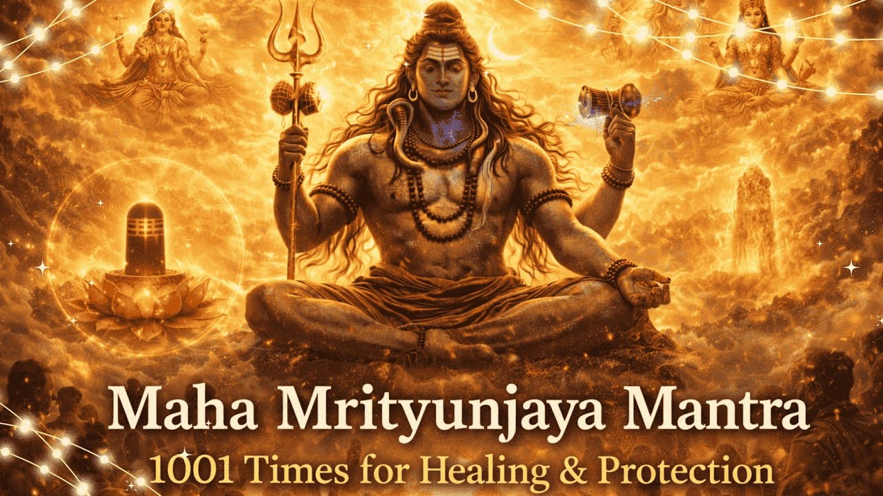 Maha Mrityunjaya Mantra 1001 Times Full | 4+ Hour Continuous Chant | Om Tryambakam