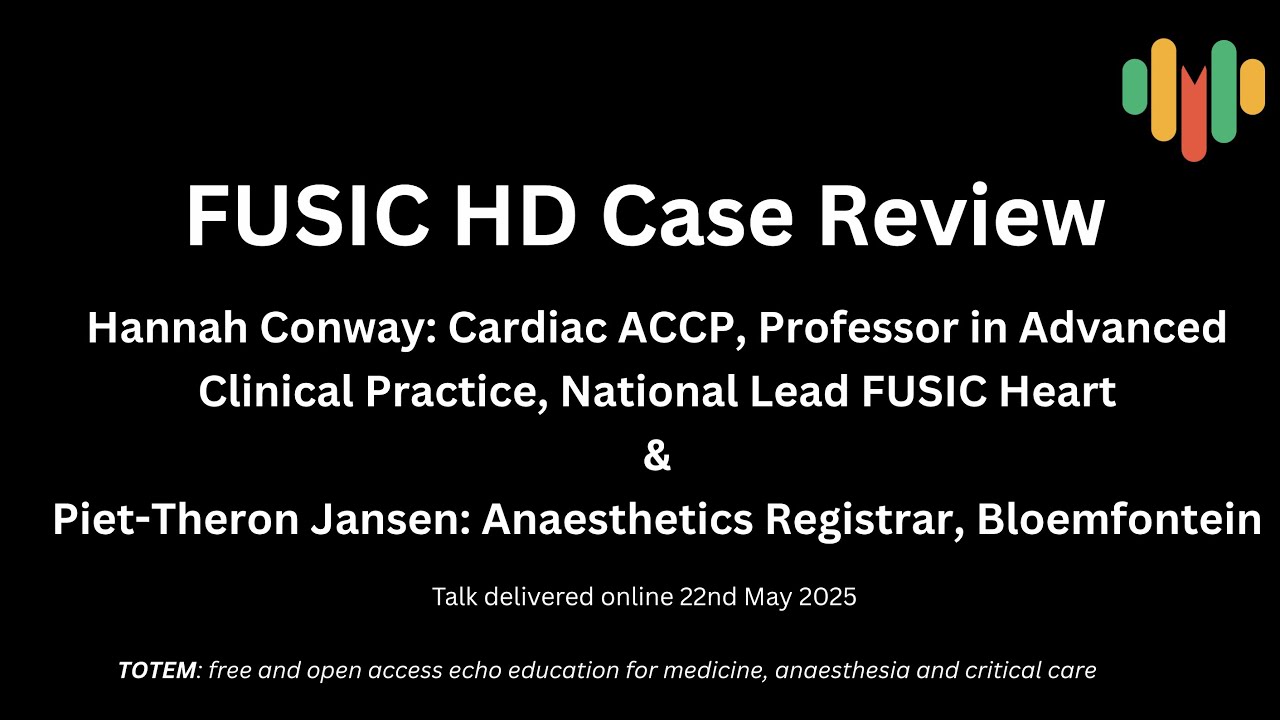 FUSIC HD Case Review Hannah Conway and Piet-Theron Jansen