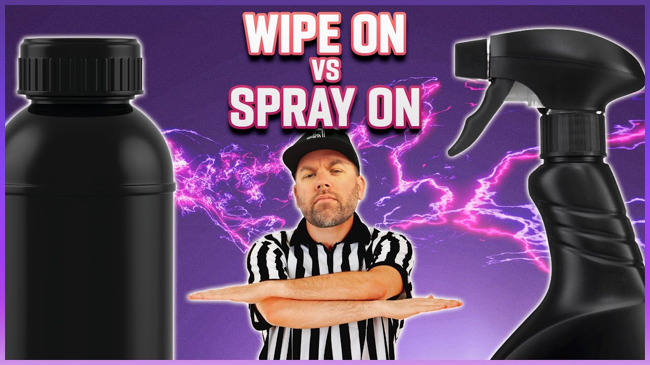 Spray Ceramic Coatings vs. Wipe-On Ceramic Coatings: What's the Difference?