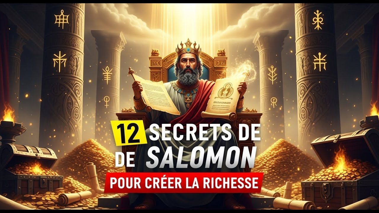 12 SECRETS DE SALOMON QUE LES MILLIONNAIRES UTILISENT ENCORE AUJOURD’HUI