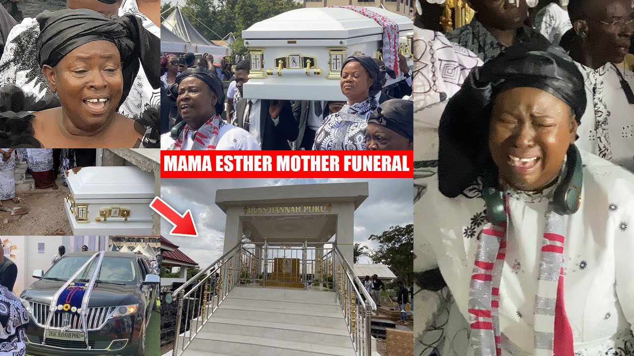 Oh😢Mama Esther Crying like baby😭when They're Bʊriɛd Her Mom's In An $Million Beautiful Mega Mansion💔