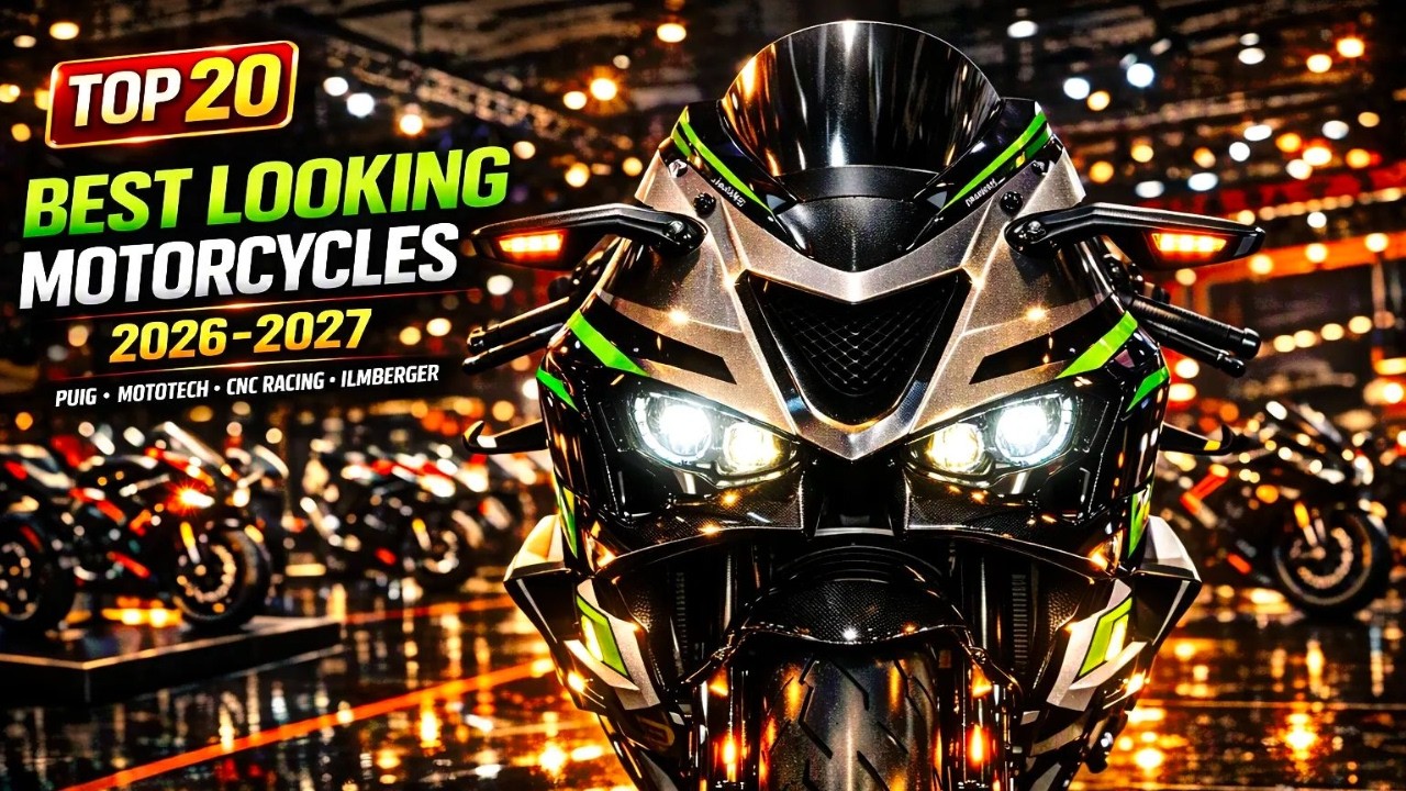 20 Best Looking Motorcycles For 2026-2027! Puig, Mototech, CNC Racing , Ilmberger Carbon