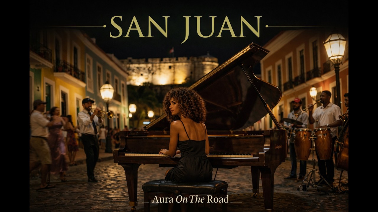 Salsa Night in Old San Juan | Latin Jazz Piano | Puerto Rico Sessions