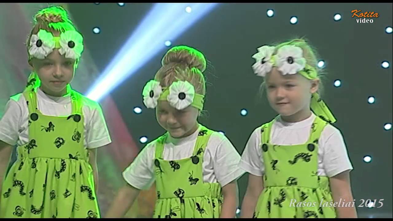 Kotita ,,Pasakos'' mažyliai - ,,Varlytė'' ,,Rasos lašeliai''2015