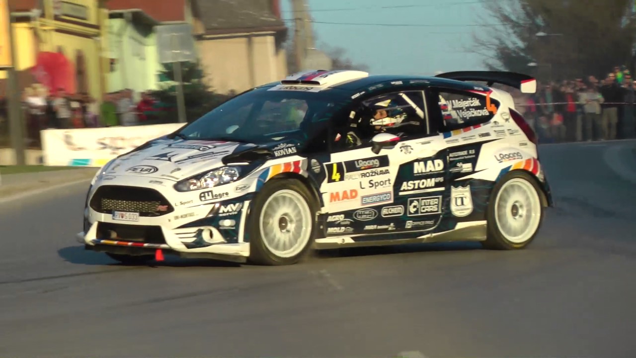 10 LRracing Rally Roznava 2017 - Majercak / Vejackova - Ford Fiesta R5 | MaxxSport |
