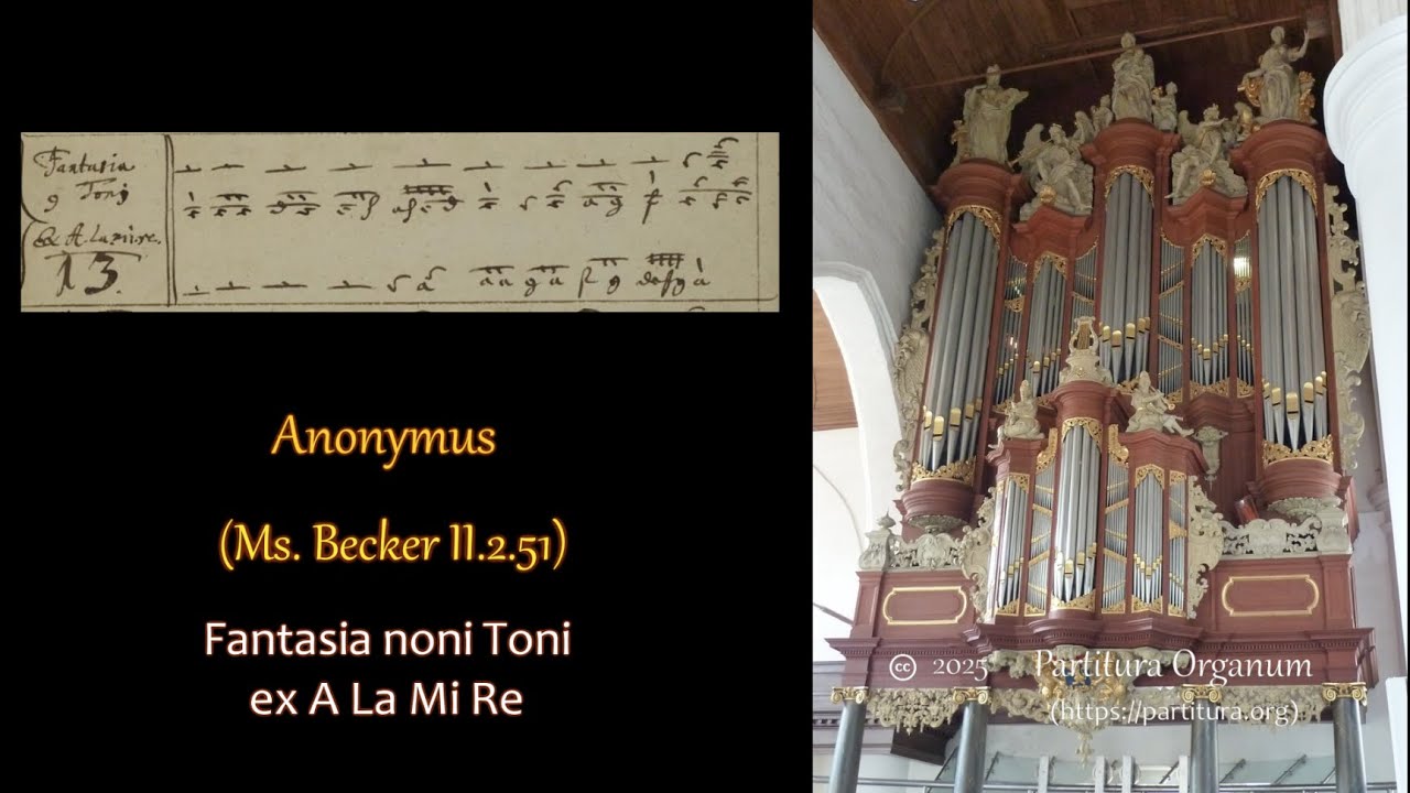 Paul Siefert (?), Fantasia Noni Toni ex A La Mi Re