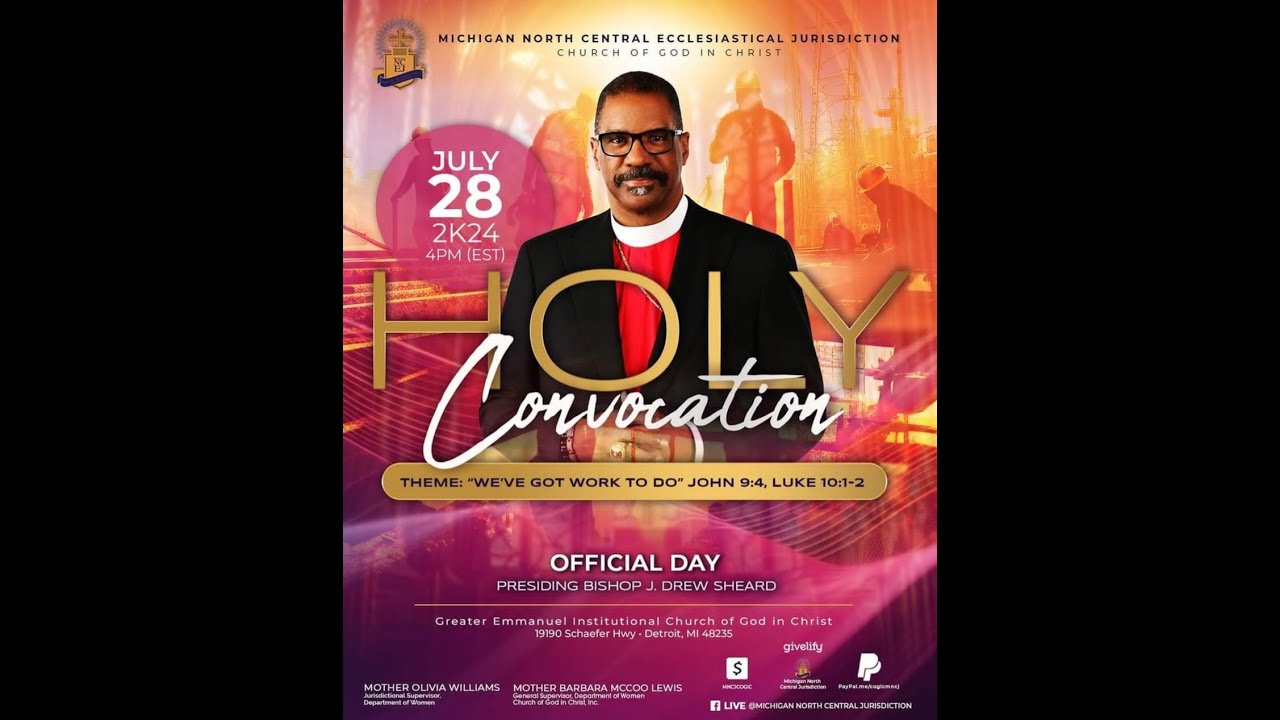 Bishop J.Drew Sheard Official Day- 