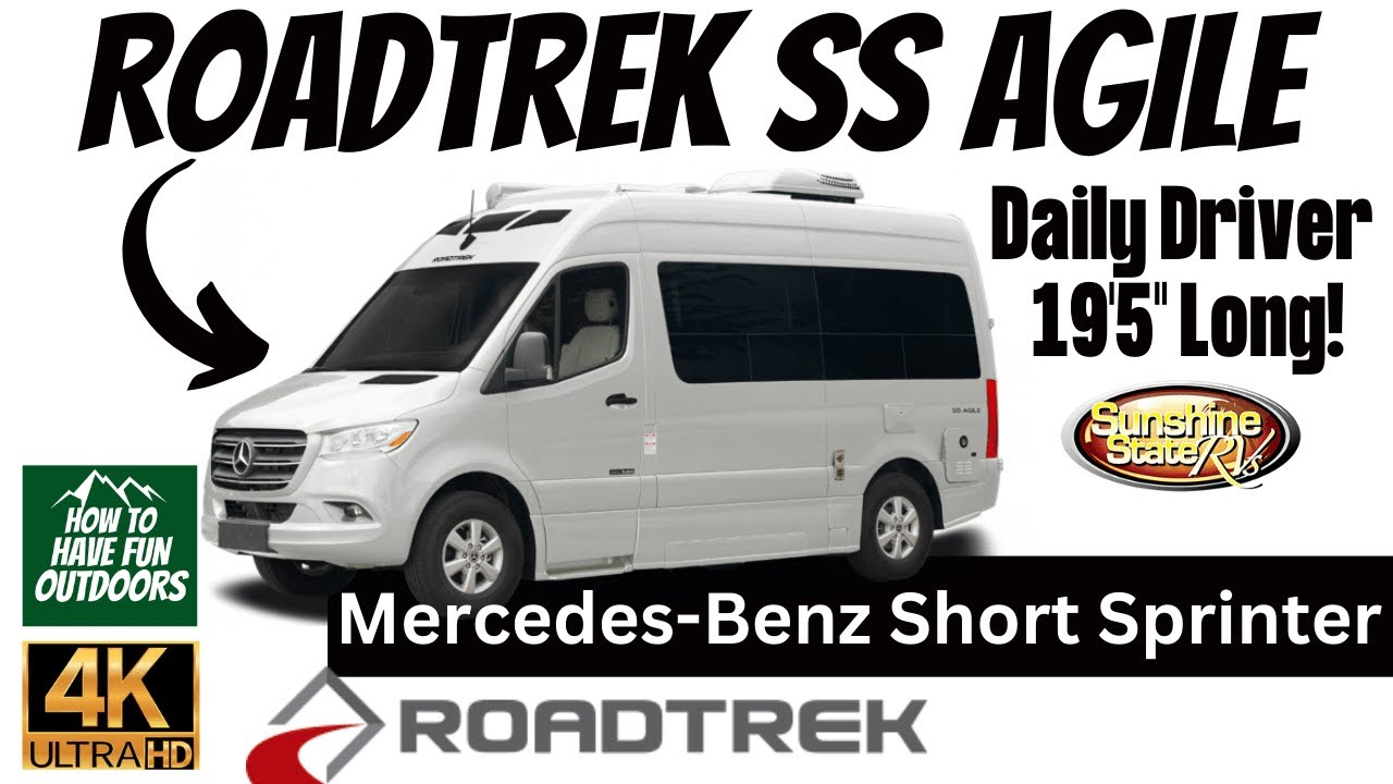 Roadtrek SS Agile Class B Camper Van Walkthrough and Review in 4K