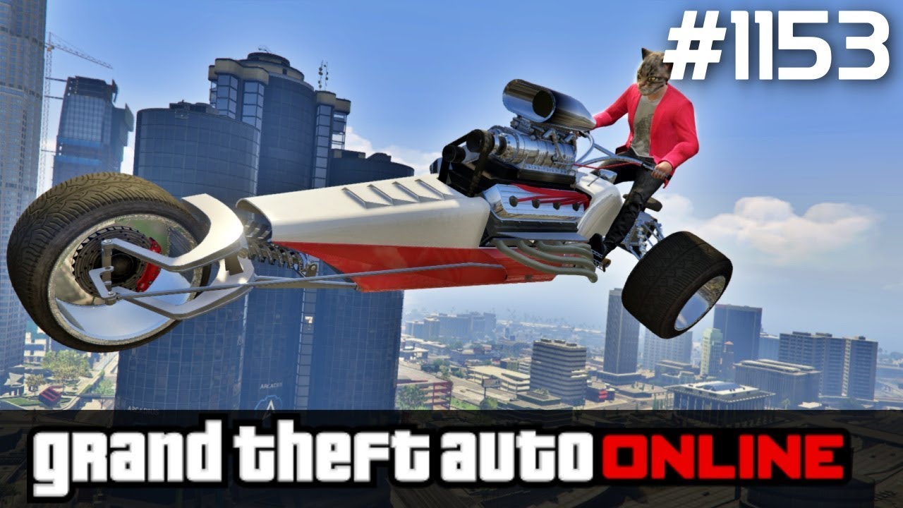 GTA 5 PC Online Po Polsku [#1153] TRÓJKOŁOWIEC LATAJĄCY - Batman Dmucha /z Bertbert