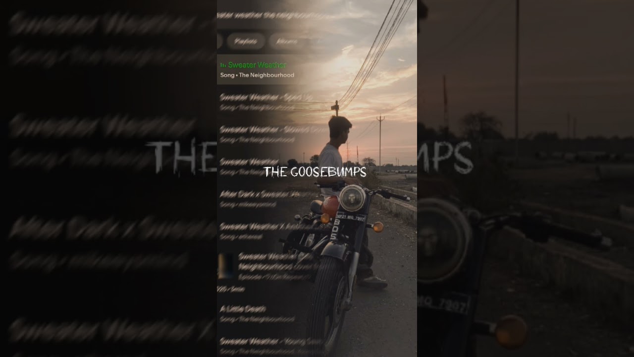 SWEATER WEATHER ☁️.          