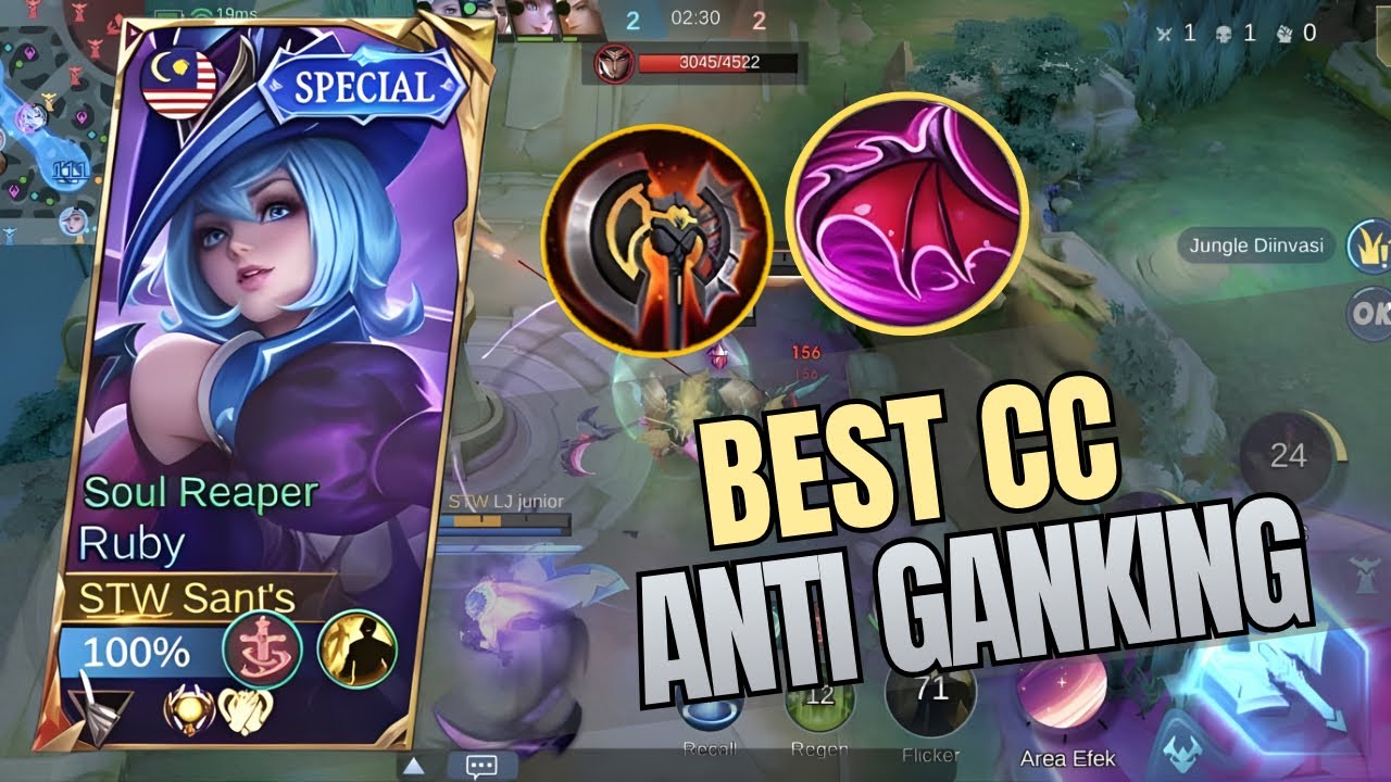 RUBY EXP PAKET KOMPLIT?? CARA MAIN RUBY LAWAN YZ DAN BADANG | SANT’S MLBB
