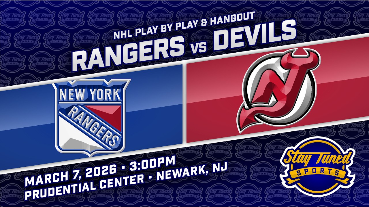 Rangers vs. Devils • NHL Watch Along & Hangout