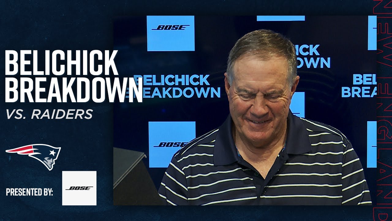Bill Belichick Breaks Down Rex Burkhead's 3 TD Game | Belichick Breakdown