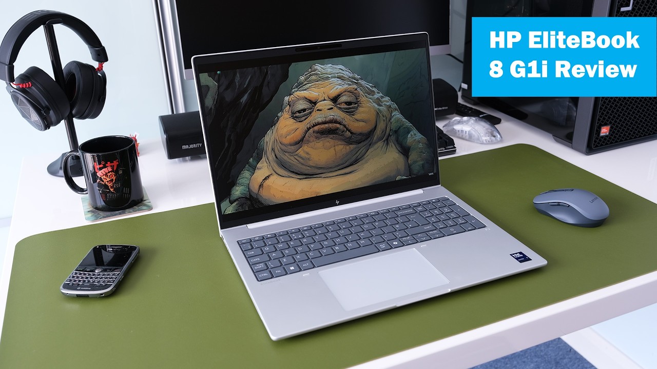 HP EliteBook 8 G1i 16 AI Business Laptop Review (Intel 268V, Arc Graphics 140V, SureView Gen 5)