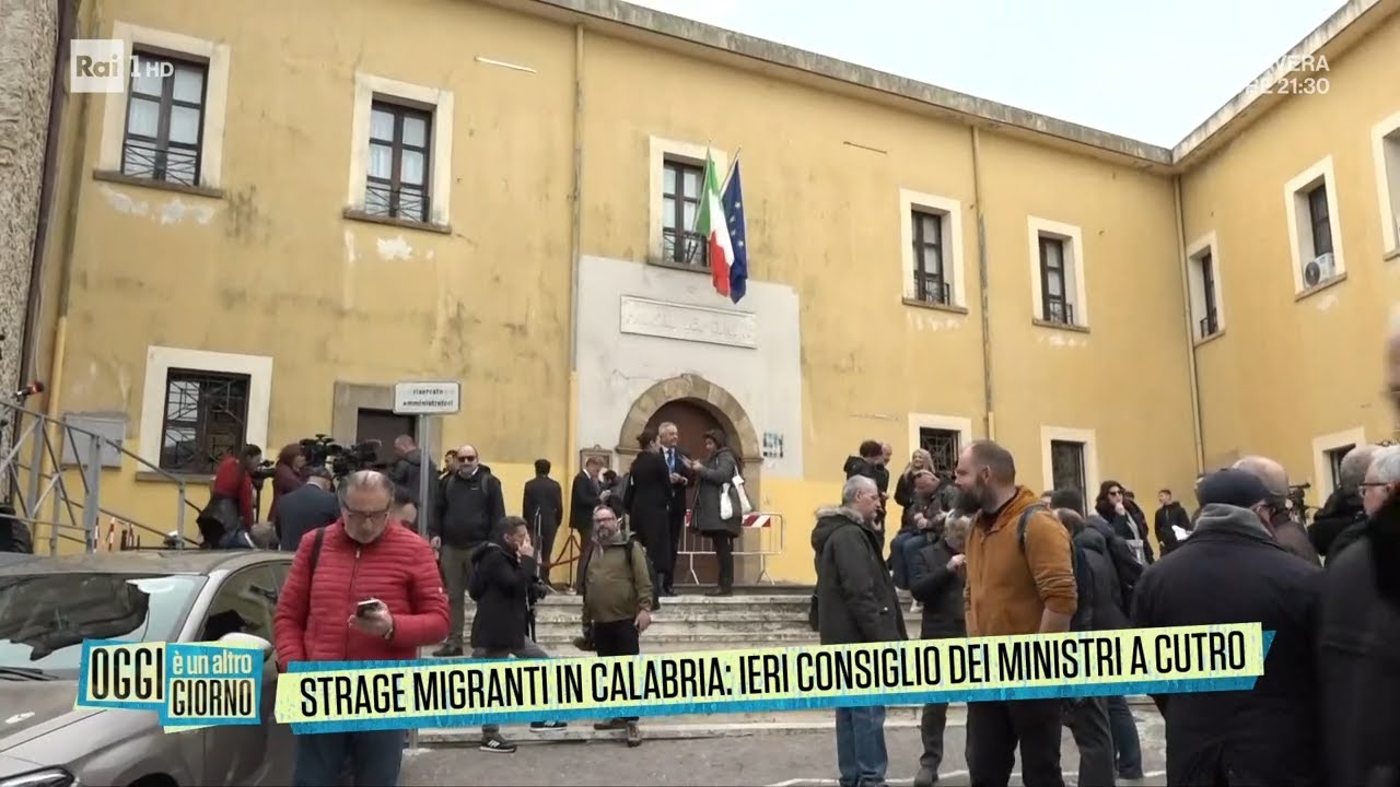 Strage di migranti a Cutro: gli ultimi aggiornamenti - Oggi è un altro giorno 10/03/2023
